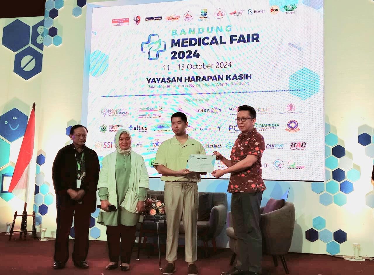 PT Daun Teratai Herbalife Perkenalkan Terapi Herbal Pengobatan Kanker di Bandung Medical Fair 2024