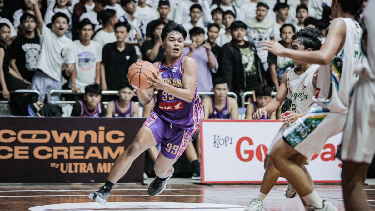 Potret hari pertama Gelaran Honda DBL with Kopi Good Day 2024 West Java - East, di GOR Pajajaran, Kota Bandung (Dok. DBL)