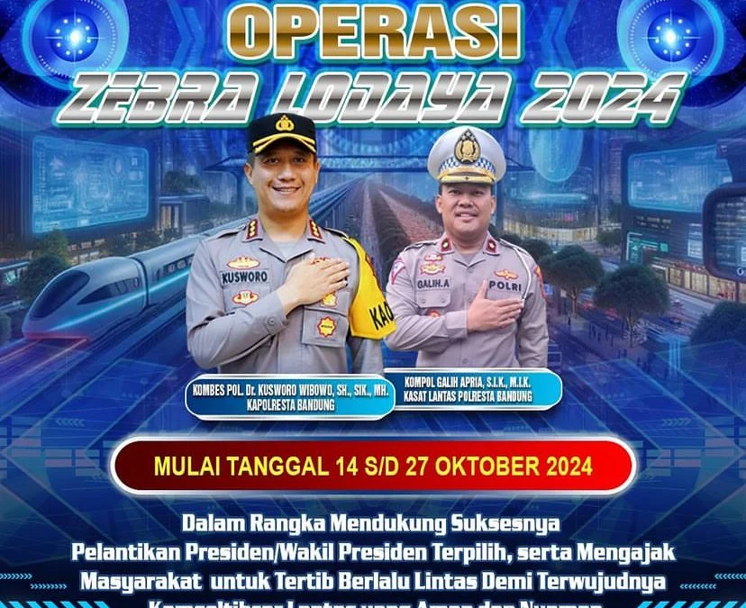 Jadwal Operasi Zebra Lodaya 2024, Ini 10 Sasaran Prioritas Pelanggarannya!