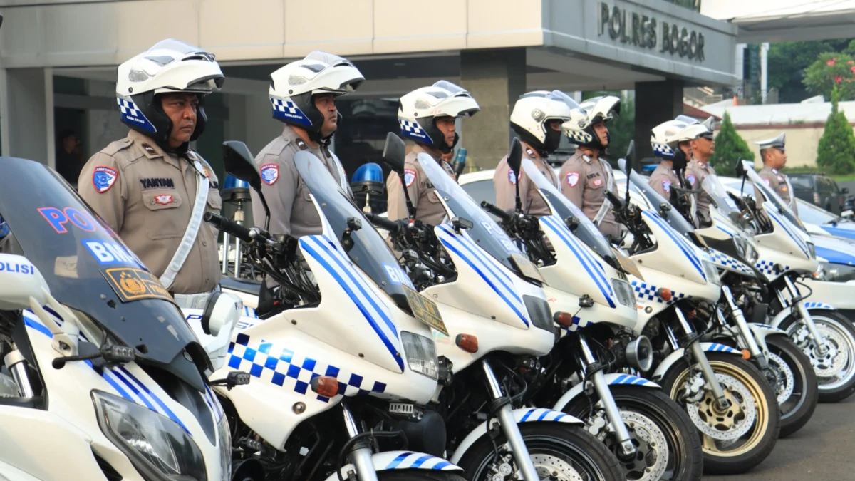 Apel Gabungan Operasi Zebra Lodaya 2024. Foto : Polres Bogor