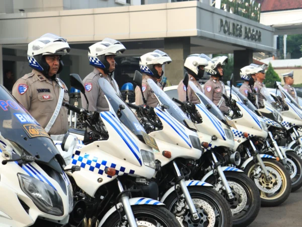 Apel Gabungan Operasi Zebra Lodaya 2024. Foto : Polres Bogor