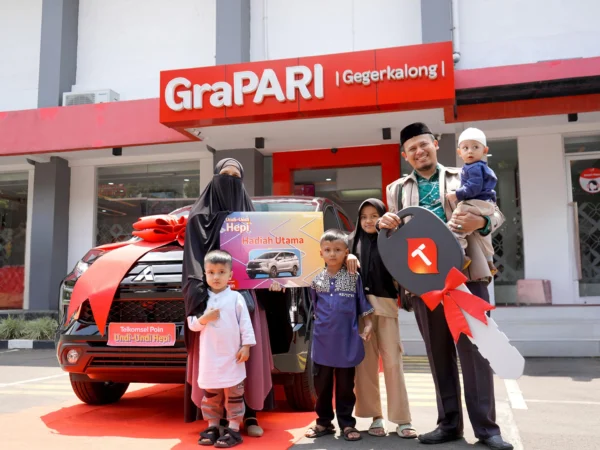 Ibu Rumah Tangga dengan Tujuh Anak Berhasil Boyong Hadiah Mobil dari Program Undi-Undi Hepi Telkomsel Periode Juli 2024