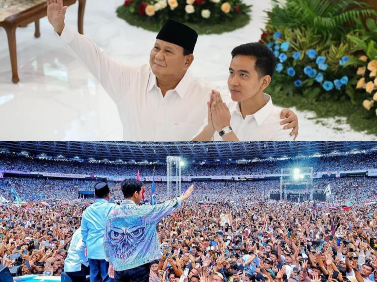 Titik Pesta Rakyat Pelantikan Presiden & Wakil Presiden Terpilih Prabowo Subianto dan Gibran Rakabuming Raka