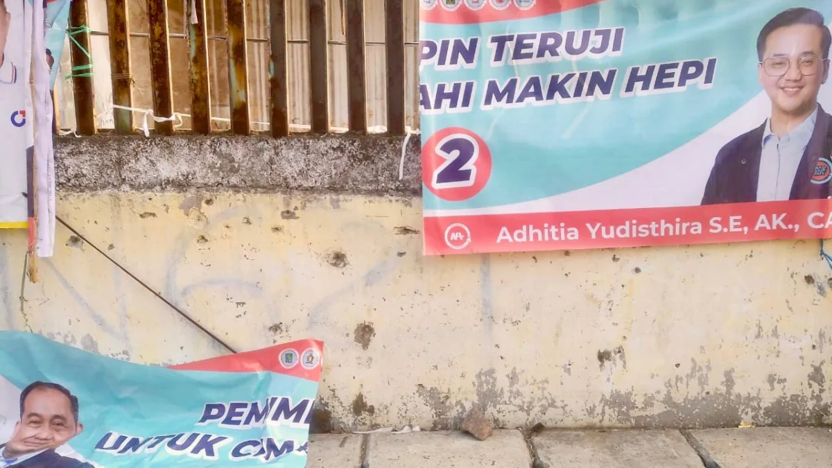 Paslon Ngatiyana-Adhitia Minta Bawaslu Segera Tindaklanjuti Laporan Perusakan APK