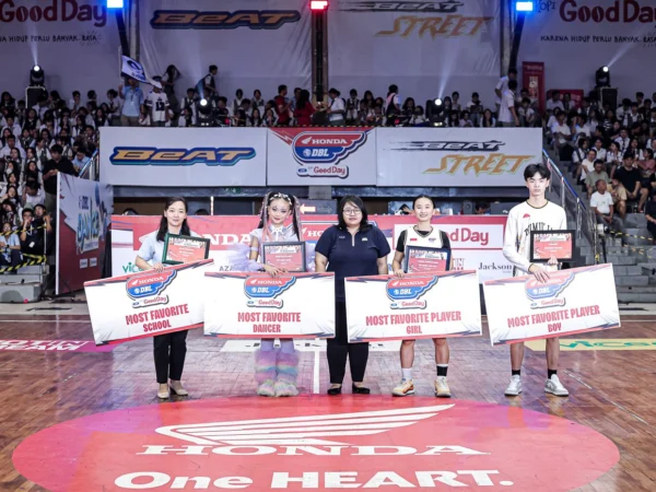 Pemengan Most Favorite Player, Dance, dan School sepanjang Gelaran Honda DBL with Kopi Good Day 2024 West Java - East.