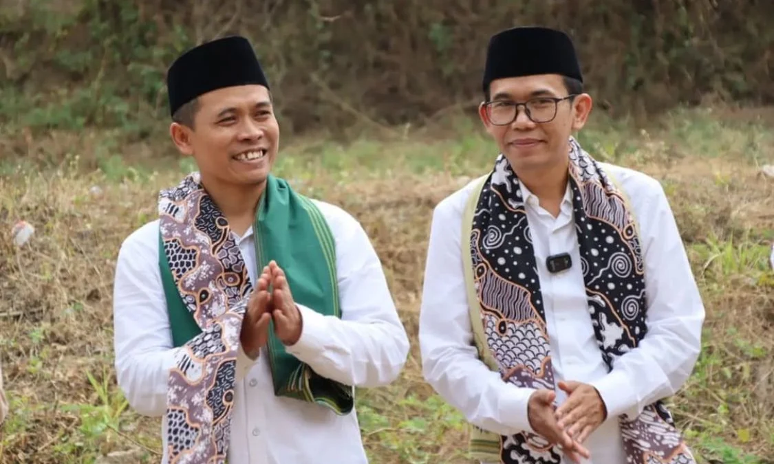 Calon bupati dan wakil bupati nomor urut empat, Edi Rusyandi dan Unjang Asari. Dok istimewa