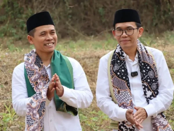 Calon bupati dan wakil bupati nomor urut empat, Edi Rusyandi dan Unjang Asari. Dok istimewa