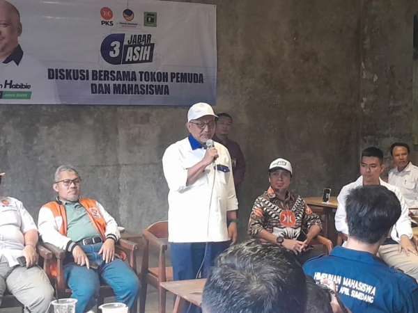 Calon Gubernur Jabar Ahmad Syaikhu Gelar Diskusi dengan Tokoh Pemuda dan Mahasiswa Sumedang