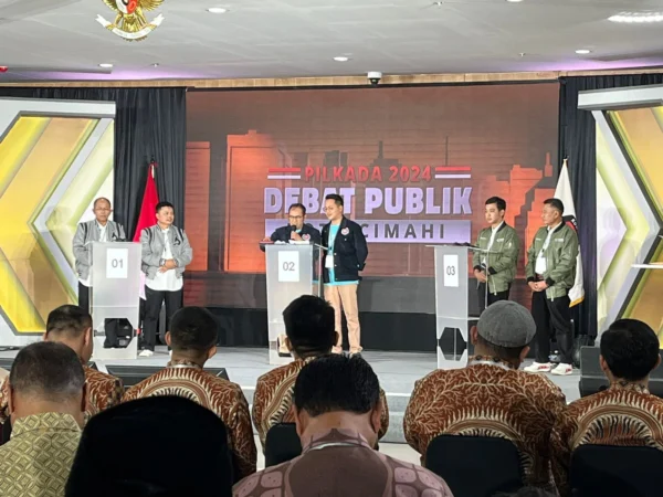 Debat Publik Calon Wali Kota Cimahi, Pengamat Sebut Paslon Dikdik-Bagja Ungguli Pasangan Lain di Debat Publik Perdana Pilkada Cimahi (Mong)