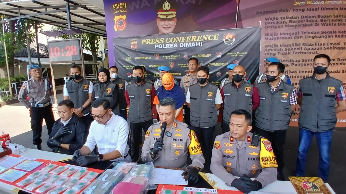 Polres Cimahi Berhasil Ungkap Kasus Korupsi Eks Kepala UPC Pegadaian Batujajar, Kabupaten Bandung Barat (Mong)