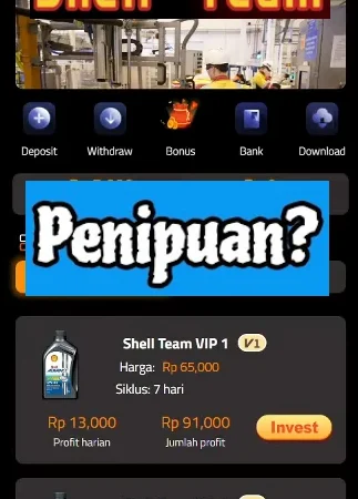 Apakah Benarkah Aplikasi Shell Team Penghasil Uang? Ini Fakta Sebenarnya