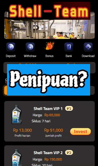 Apakah Benarkah Aplikasi Shell Team Penghasil Uang? Ini Fakta Sebenarnya