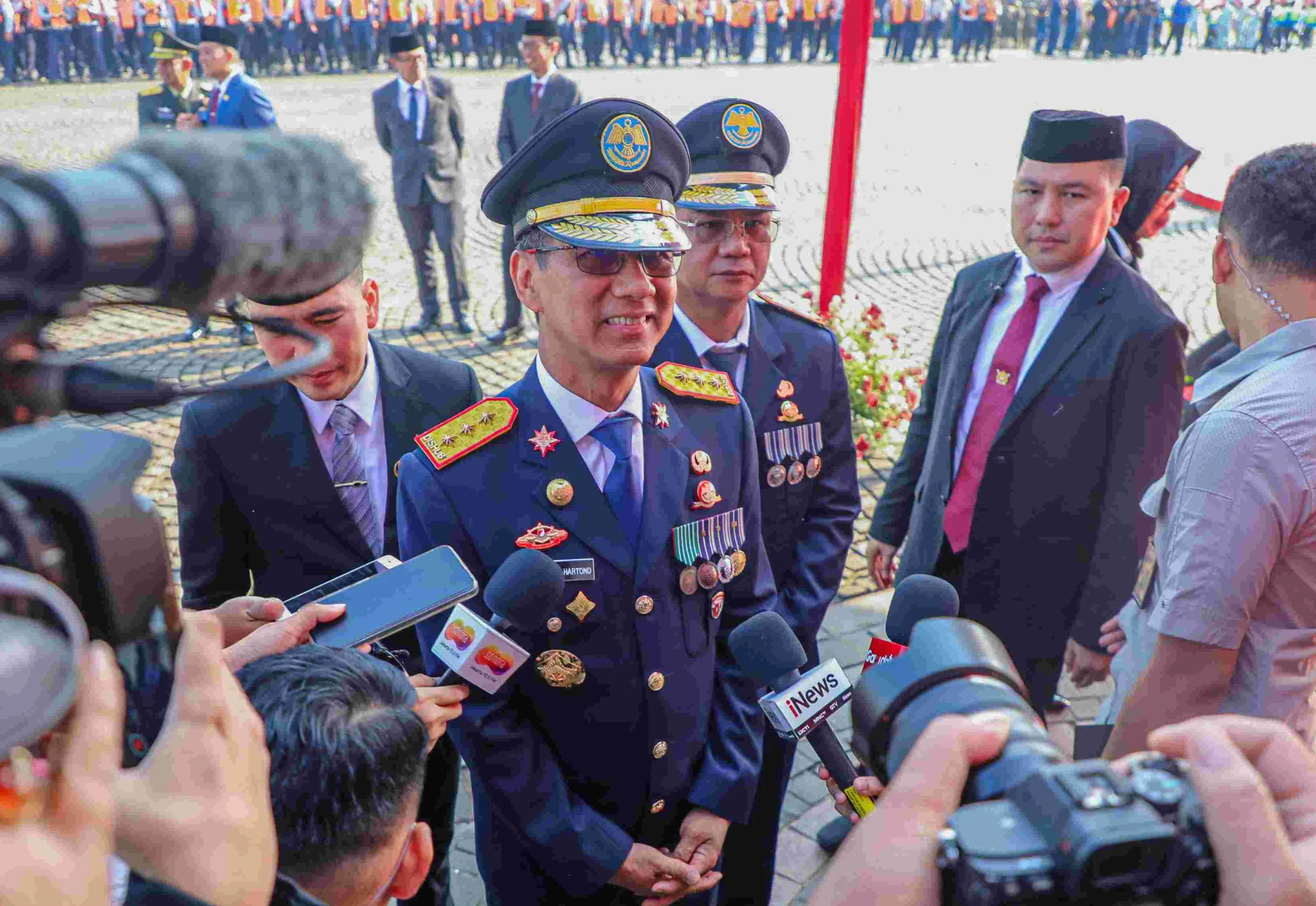 Penjabat (Pj.) Gubernur DKI Jakarta Heru Budi Hartono mengakhiri masa jabatannya, dengan perolehan 269 penghargaan. (istimewa)