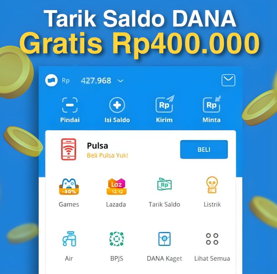 Hanya Nonton Youtube Dibayar Saldo DANA Gratis Rp400 Ribu Langsung Cair