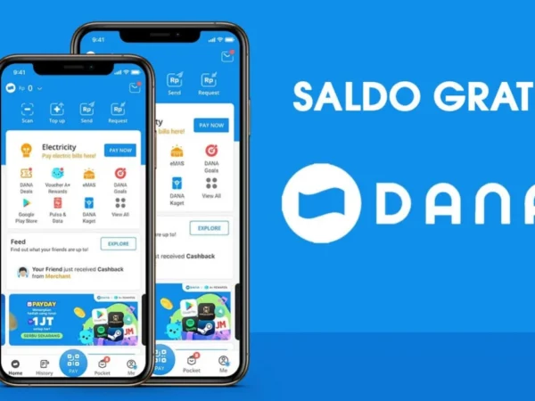 Aplikasi Penghasil saldo DANA gratis dari bonus pendaftaran.