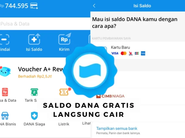 Saldo DANA Gratis Hingga Rp 380.000 Langsung Cair Lewat Link DANA KAGET