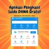 Geser Terus Dapat Saldo DANA Gratis Hingga Rp 500 Ribu dari Game Aplikasi Penghasil Uang