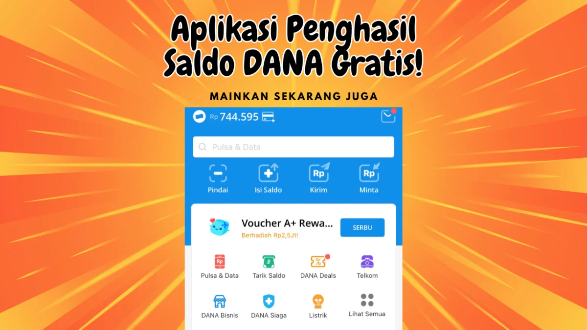 Geser Terus Dapat Saldo DANA Gratis Hingga Rp 500 Ribu dari Game Aplikasi Penghasil Uang