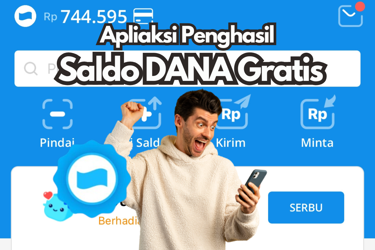 BIKIN KAGET! Dapat Saldo DANA Gratis Hingga Rp 300 Ribu Lewat Aplikasi Ini