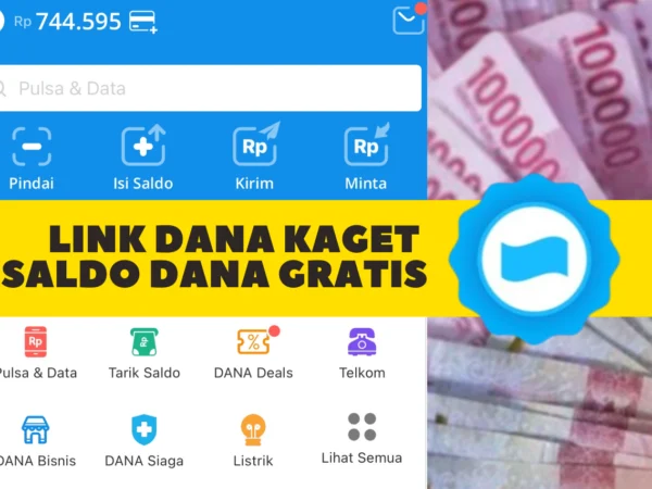 LINK DANA KAGET 31 Oktober 2024, Klaim Saldo DANA Akhir Bulan Hingga Rp 300 Ribuan