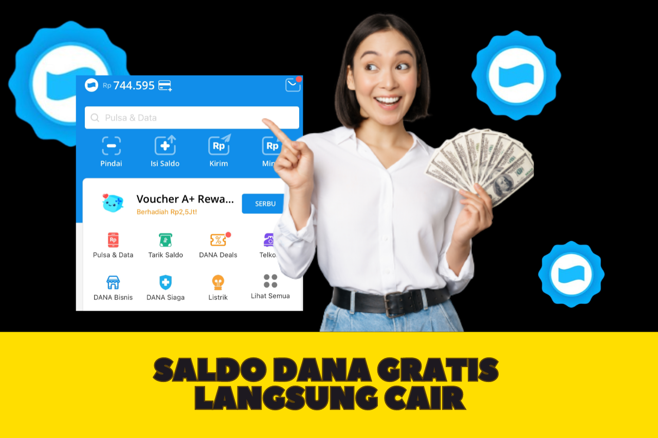 Lagi Berbagi Saldo DANA Gratis, Ini LINK DANA KAGET yang Bisa di Klaim Hari Ini!