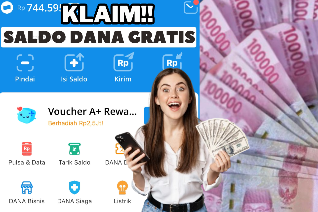 Ambil Saldo DANA Gratis Hingga Rp 250 Ribu di Hari Ini, Kamis, 24 Oktober 2024