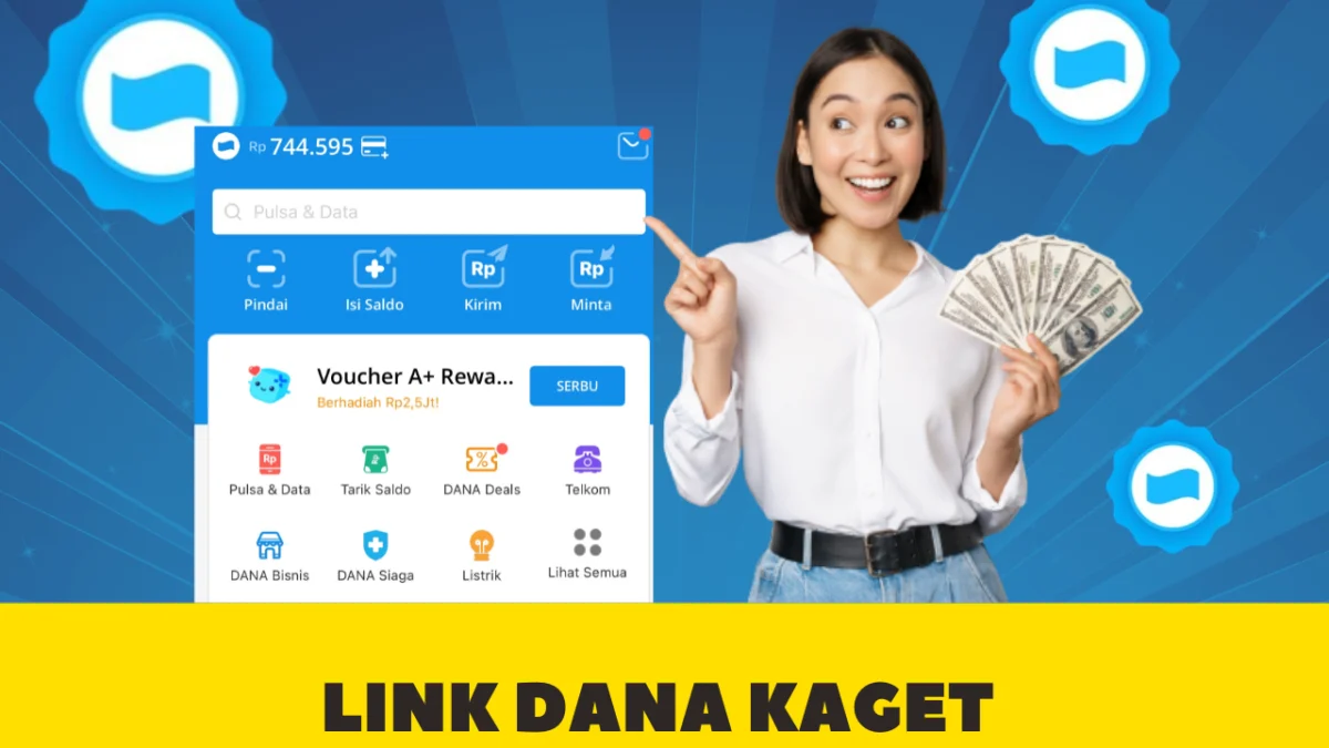 LINK DANA KAGET Hari Ini, Klaim Saldo DANA Gratis Langsung Cair dengan 1x Klik!