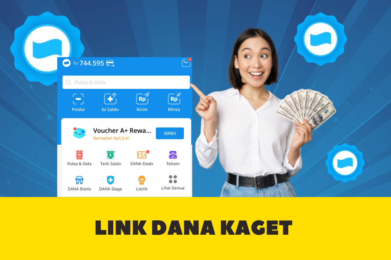 LINK DANA KAGET Hari Ini, Klaim Saldo DANA Gratis Langsung Cair dengan 1x Klik!