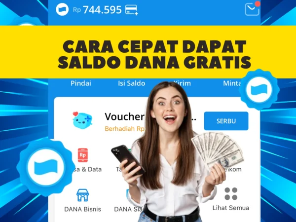 Cara Cepat Dapat Saldo DANA Gratis Rp 500 Ribu, Ini Langkah-Langkahnya!