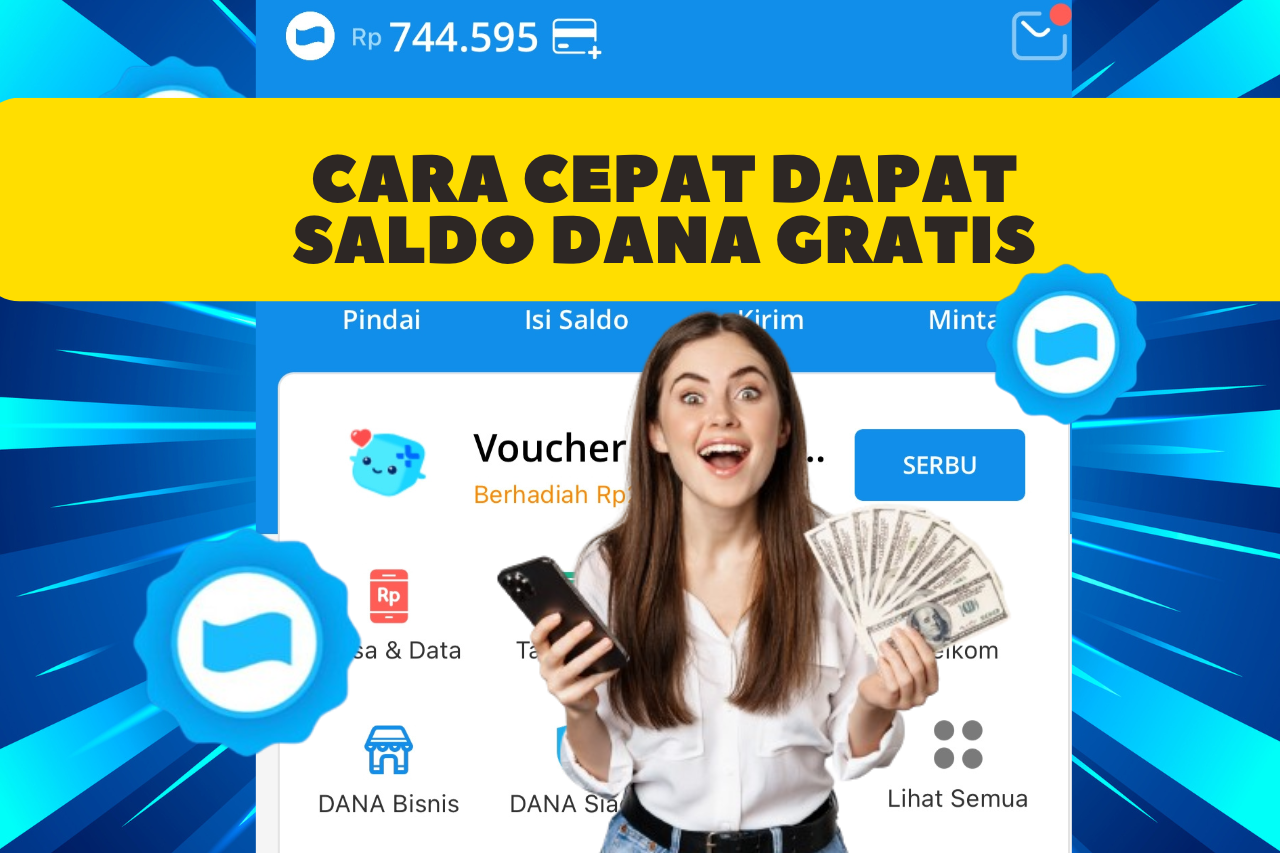 Cara Cepat Dapat Saldo DANA Gratis Rp 500 Ribu, Ini Langkah-Langkahnya!