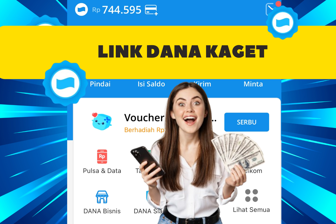 Buka DANA KAGET ini Untuk Dapatkan Saldo DANA Gratis Hingga Rp 200 Ribu di Hari Ini!