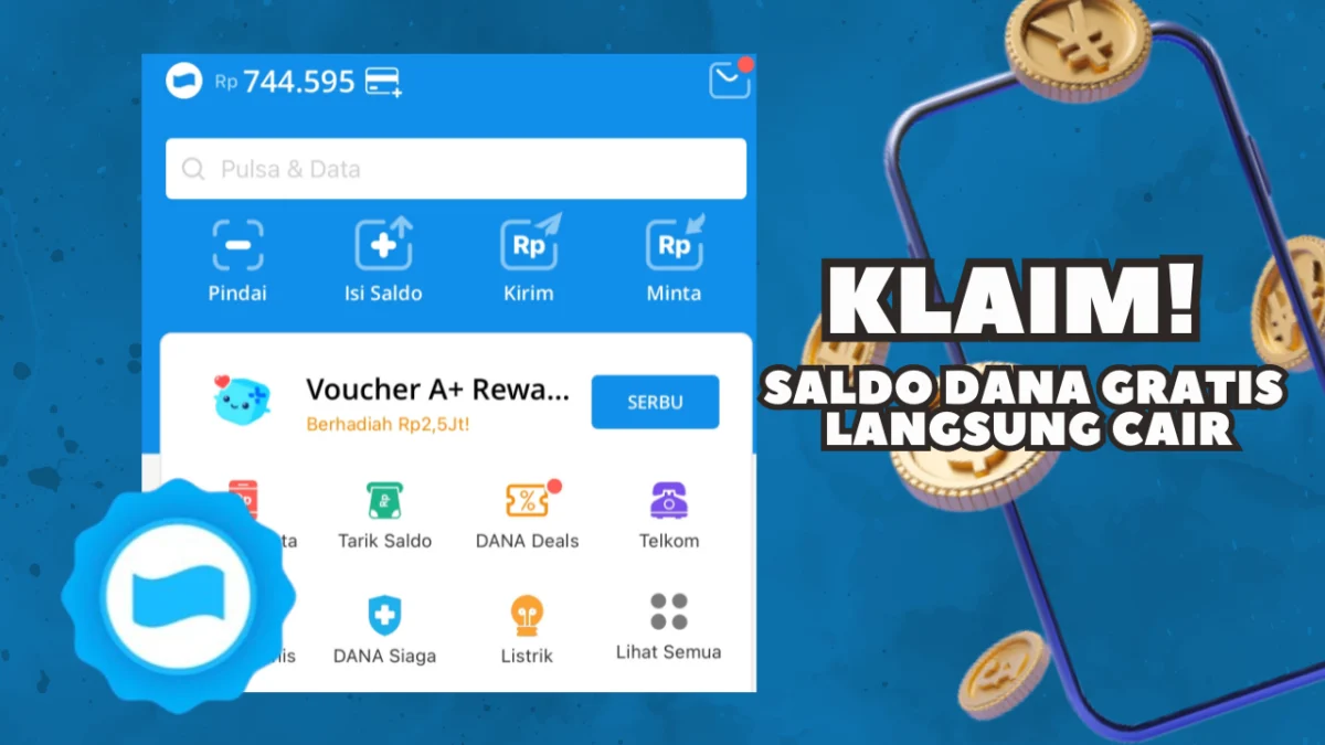 LINK Saldo DANA Gratis Awal Bulan Desember, Langsung Cair Ke Akun