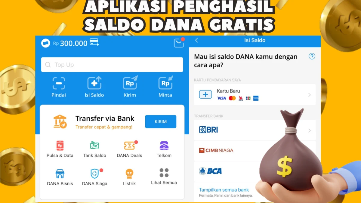 Dapat Saldo DANA Gratis Hingga Rp 280.000 Cuma Main HP Pakai Cara Ini