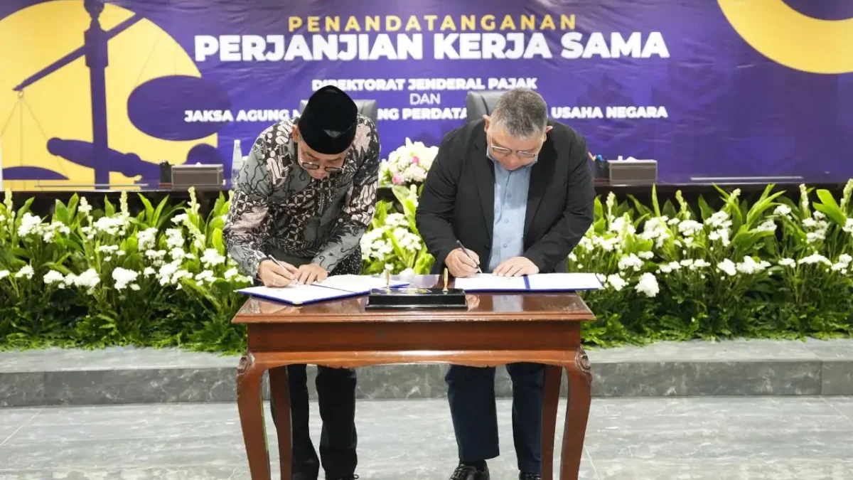 Perkuat Sinergi, DJP dan Kejaksaan Teken Kerja Sama