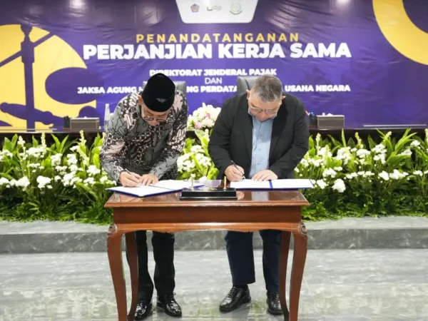 Perkuat Sinergi, DJP dan Kejaksaan Teken Kerja Sama