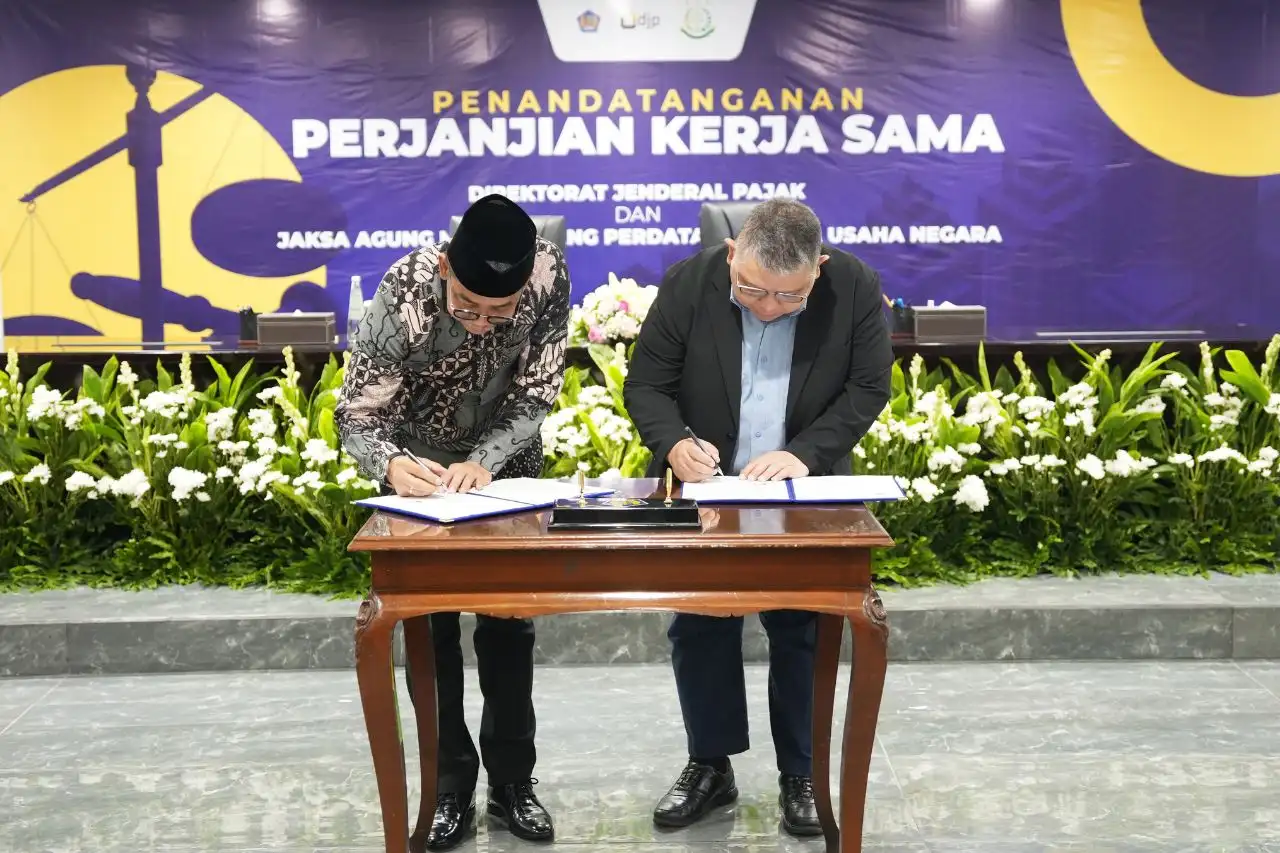 Perkuat Sinergi, DJP dan Kejaksaan Teken Kerja Sama