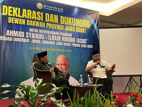 Punya Visi Misi Jelas Majukan Jabar, DDII Deklarasi Dukung Pasangan ASIH