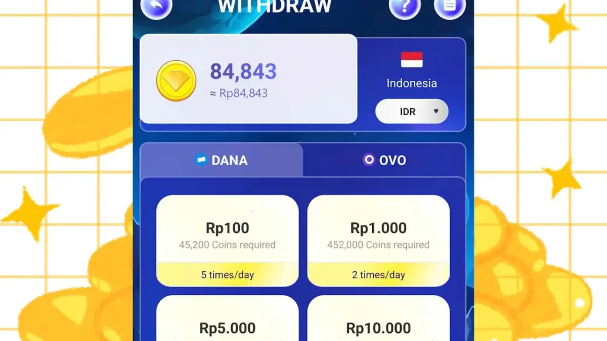 Game Penghasil Saldo Dompet Elektronik Gratis yang Terbukti Membayar