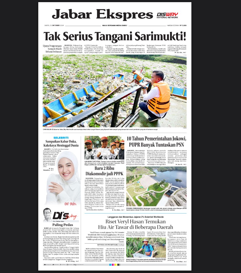 Epaper Jabar Ekspres 12 Oktober 2024