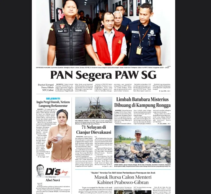 Epaper Jabar Ekspres 18 Oktober 2024