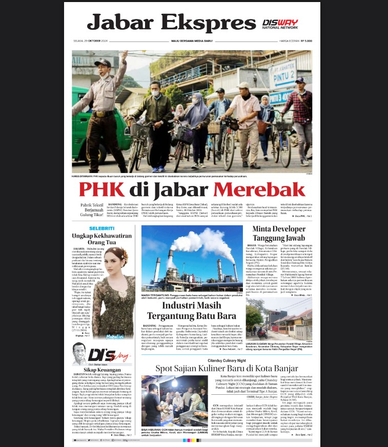 Epaper Jabar Ekspres 29 Oktober 2024