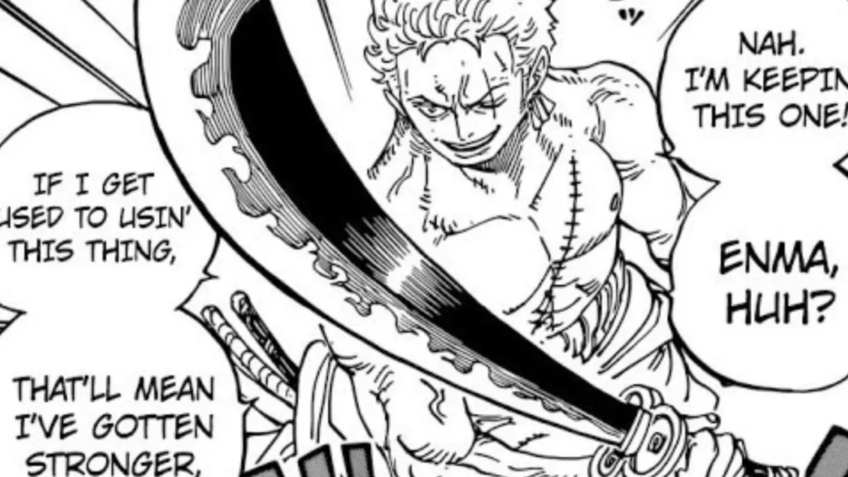 Spoiler One Piece Chapter 1131: Pedang Enma Zoro Akan Menjadi Pedang Hitam Permanen Kokuto!