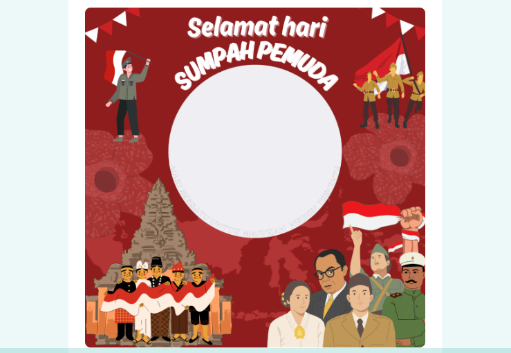 Ini Daftar Link Twibbon Hari Sumpah Pemuda 2024, Download Sekarang!