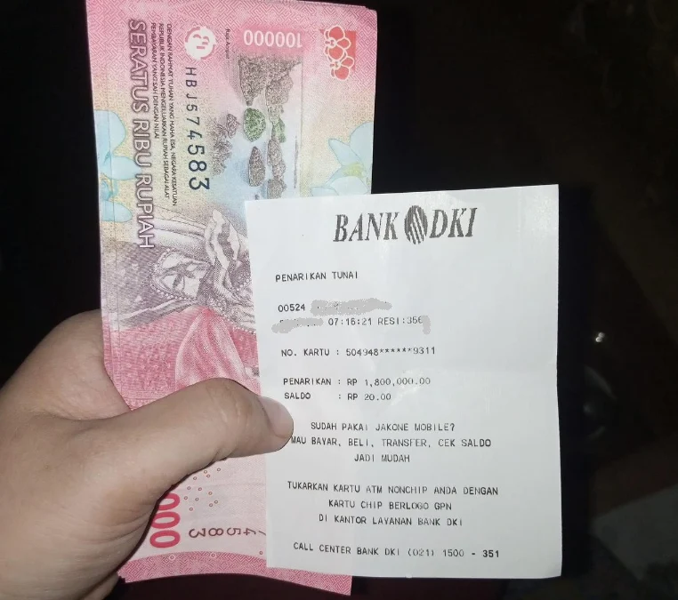 Cara Cairkan Bansos KLJ Tahap 4 2024 Melalui ATM Bank DKI Hari Ini