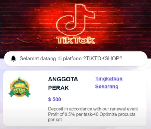 Hati-Hati! Modus Penipuan TikTok VIP Shop Nama Besar TikTok