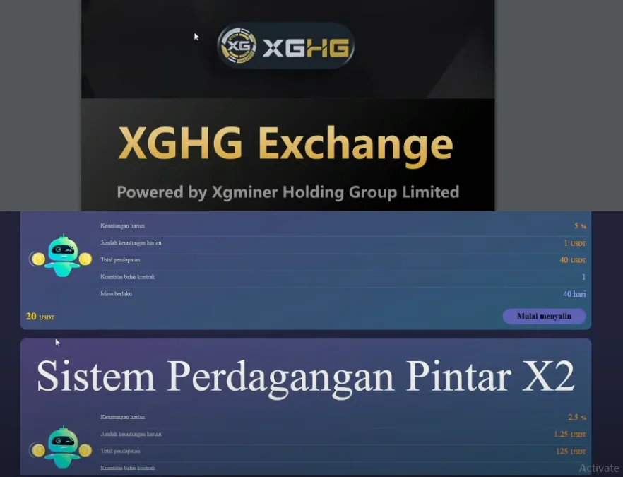 Benarkah Aplikasi XGHG Penghasil Uang? Ini Bukti Aplikasi ini Penipuan