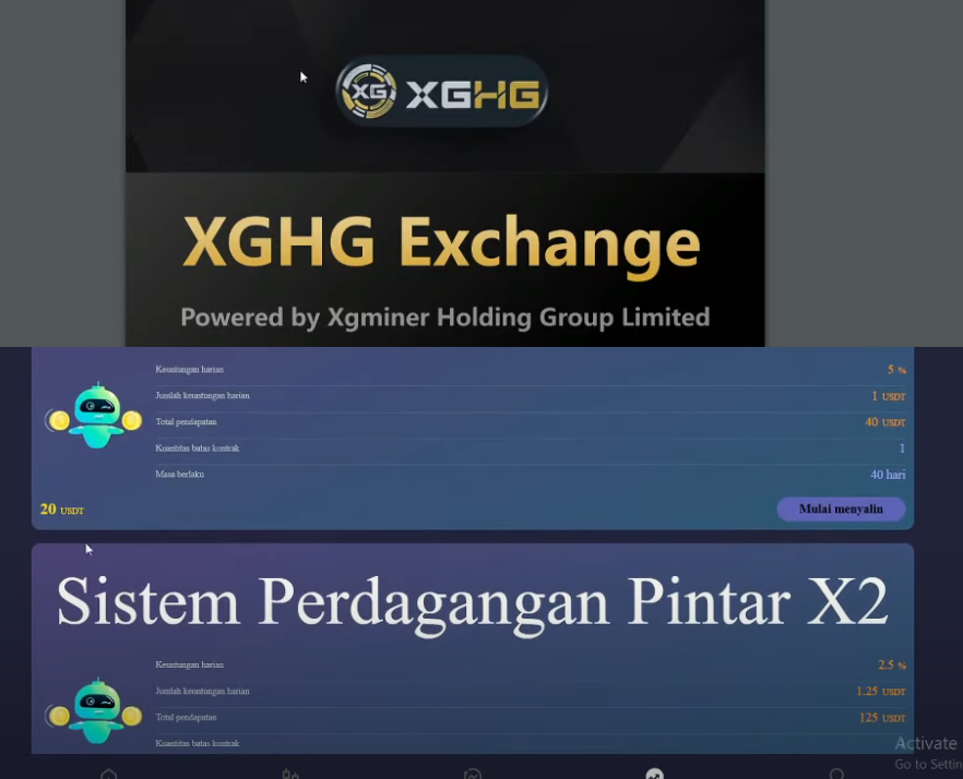 Benarkah Aplikasi XGHG Penghasil Uang? Ini Bukti Aplikasi ini Penipuan