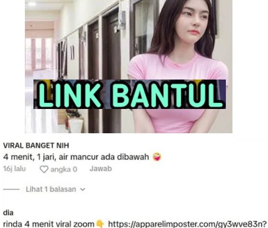 Link Video Viral 4 Menit 26 Detik Rinda Bantul yang Diburu Netizen, Apa Isinya?