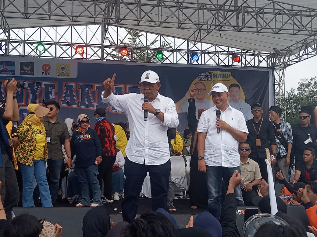 Pasangan Calon Wali Kota dan Wakil Wali Kota Cimahi Nomor Urut 1, Dikdik S Nugrahawan dan Bagja Setiawan Tegaskan Komitken Soal Pendidikan dalam Kampanye Pamungkas nya (mong)