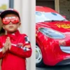 Raffi Ahmad Beri Kado Spesial, Rayyanza Dapat Mobil Lightning McQueen Seharga Fantastis